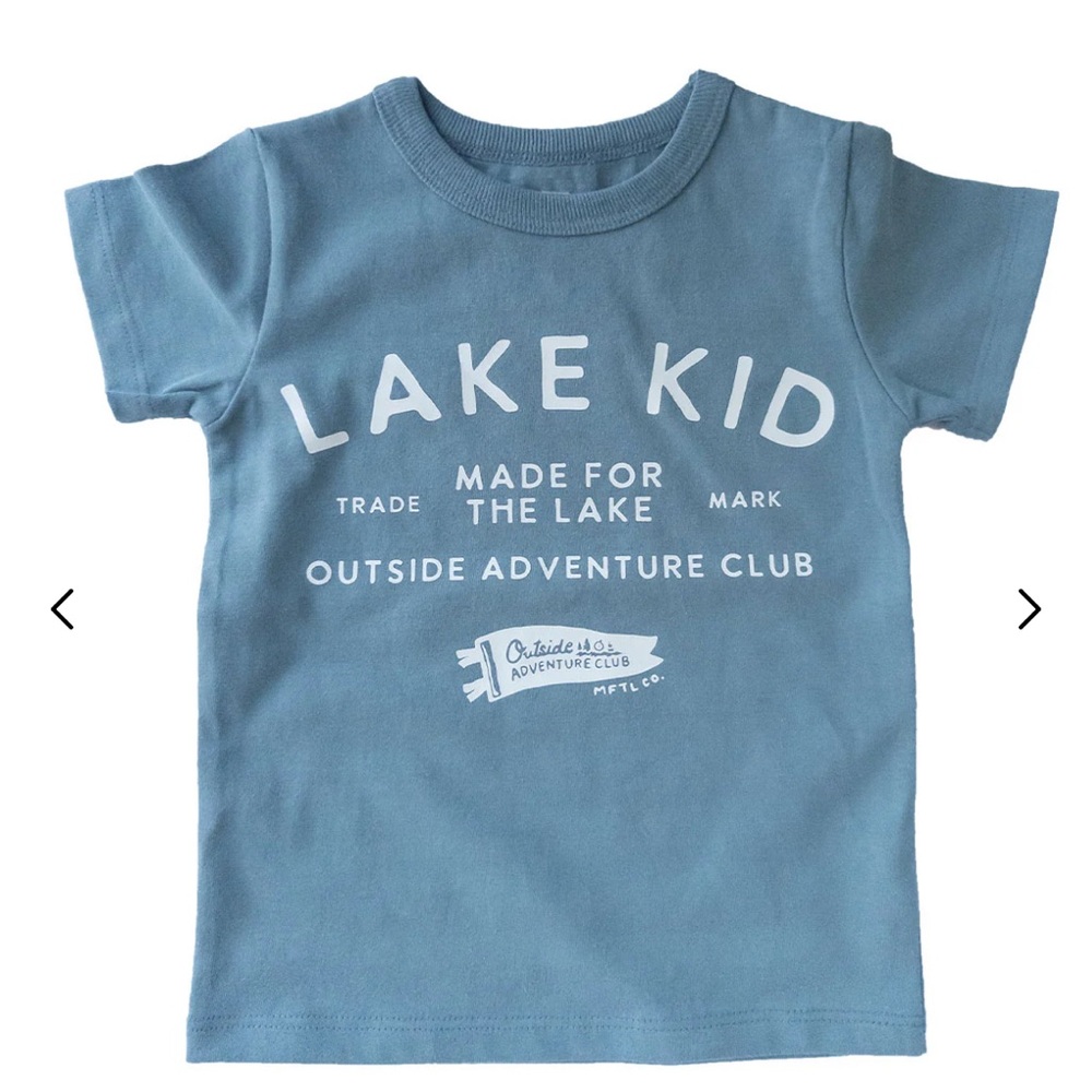 Made For The Lake Kids Blue‎ T-Shirt